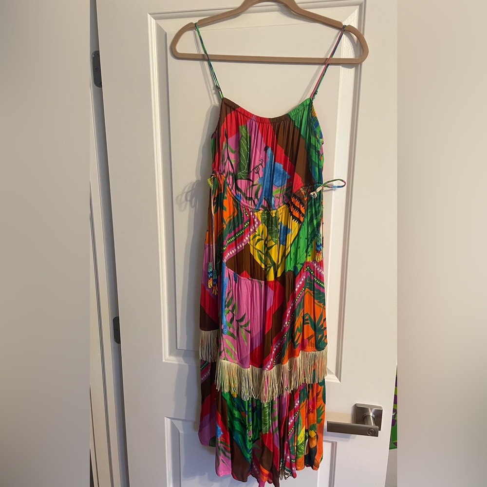Farm Rio silk dress